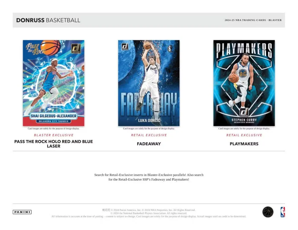 2024-25 Panini Donruss Basketball 6-Pack Blaster Pack