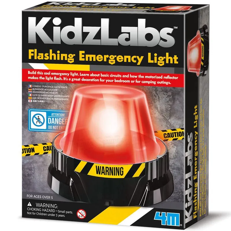 4M Kidz Labs Flashing Emergency Light