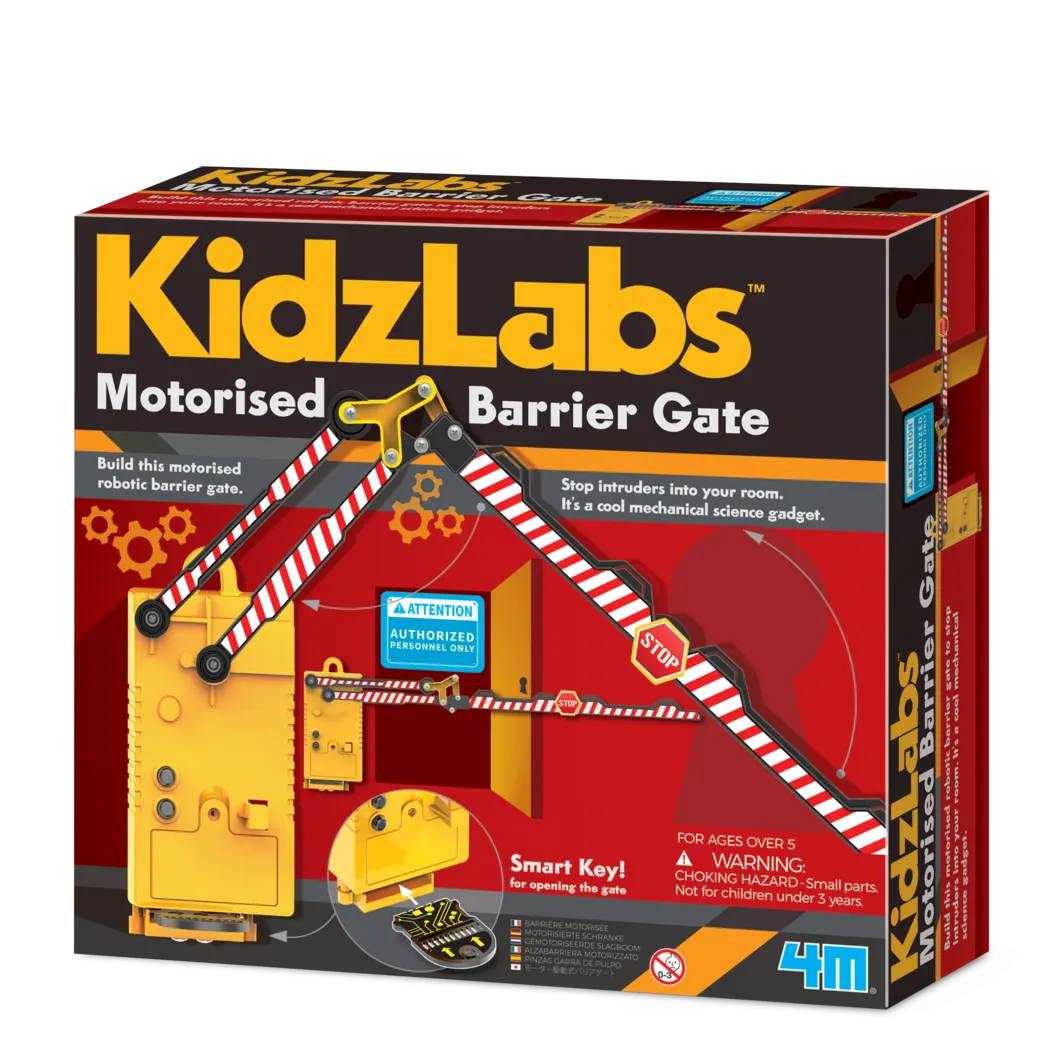 4M Kidz Labs Motorised Barrier Gate