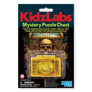 4M - Kidzlabs - Mystery Puzzle Chest