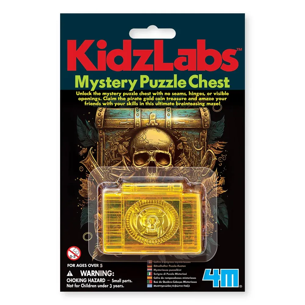 4M - Kidzlabs - Mystery Puzzle Chest