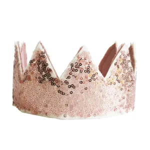 Alimrose Crown | Rose Gold Sequin