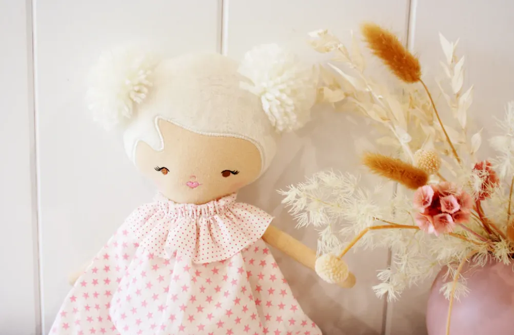 Alimrose Doll | Layla 35cm | Pink Star   Blonde