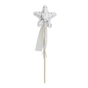 Alimrose Magic Wand Star | SEQUIN Silver