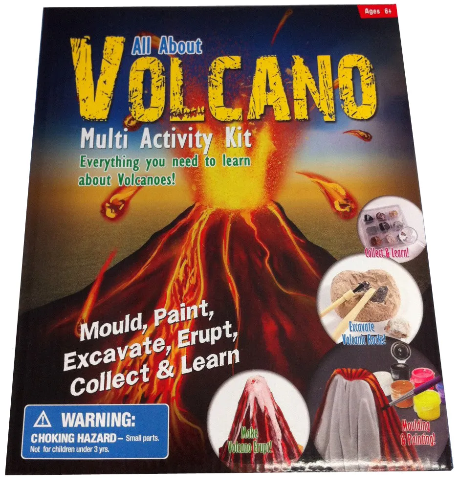 All About Volcano Multi Activity Kit