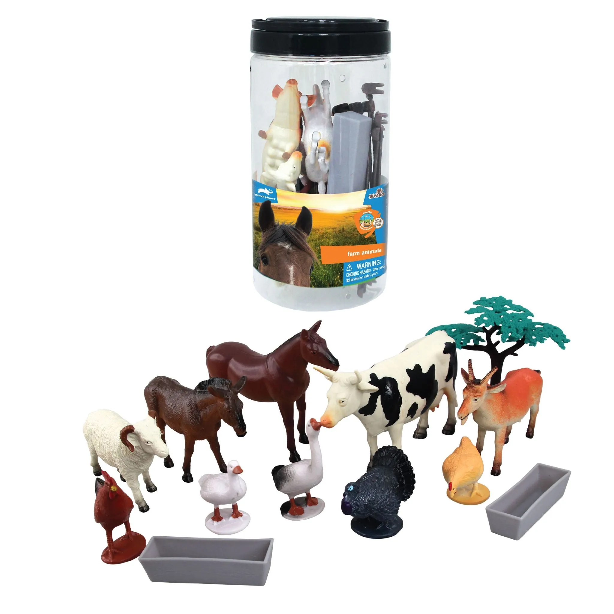 Animal Planet - Farm Animals (13pc Bucket)