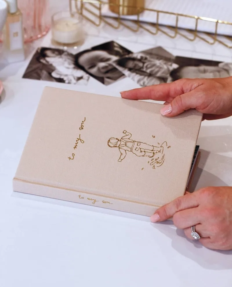 Baby Journal | To My Son | Limited Edition LATTE