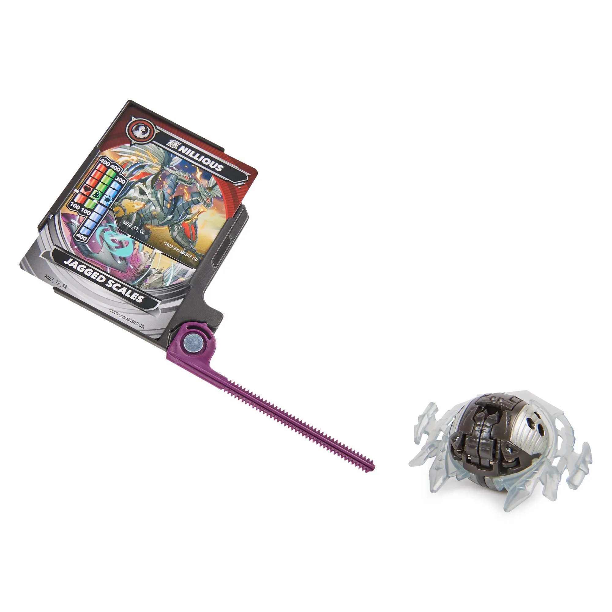 Bakugan 3.0 Starter Pack Special Attack Nillious Titanium Dragonoid Titanium Trox