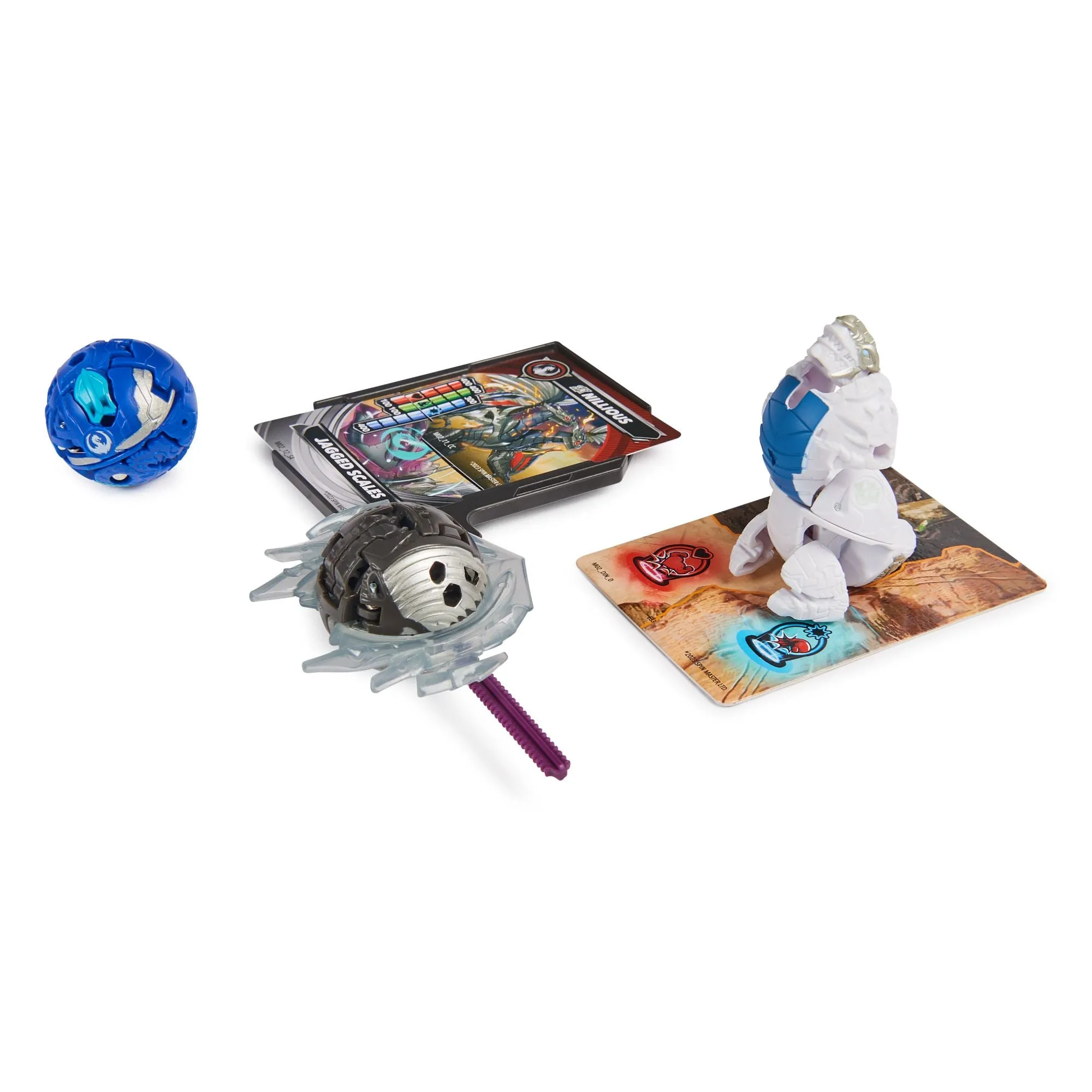 Bakugan 3.0 Starter Pack Special Attack Nillious Titanium Dragonoid Titanium Trox