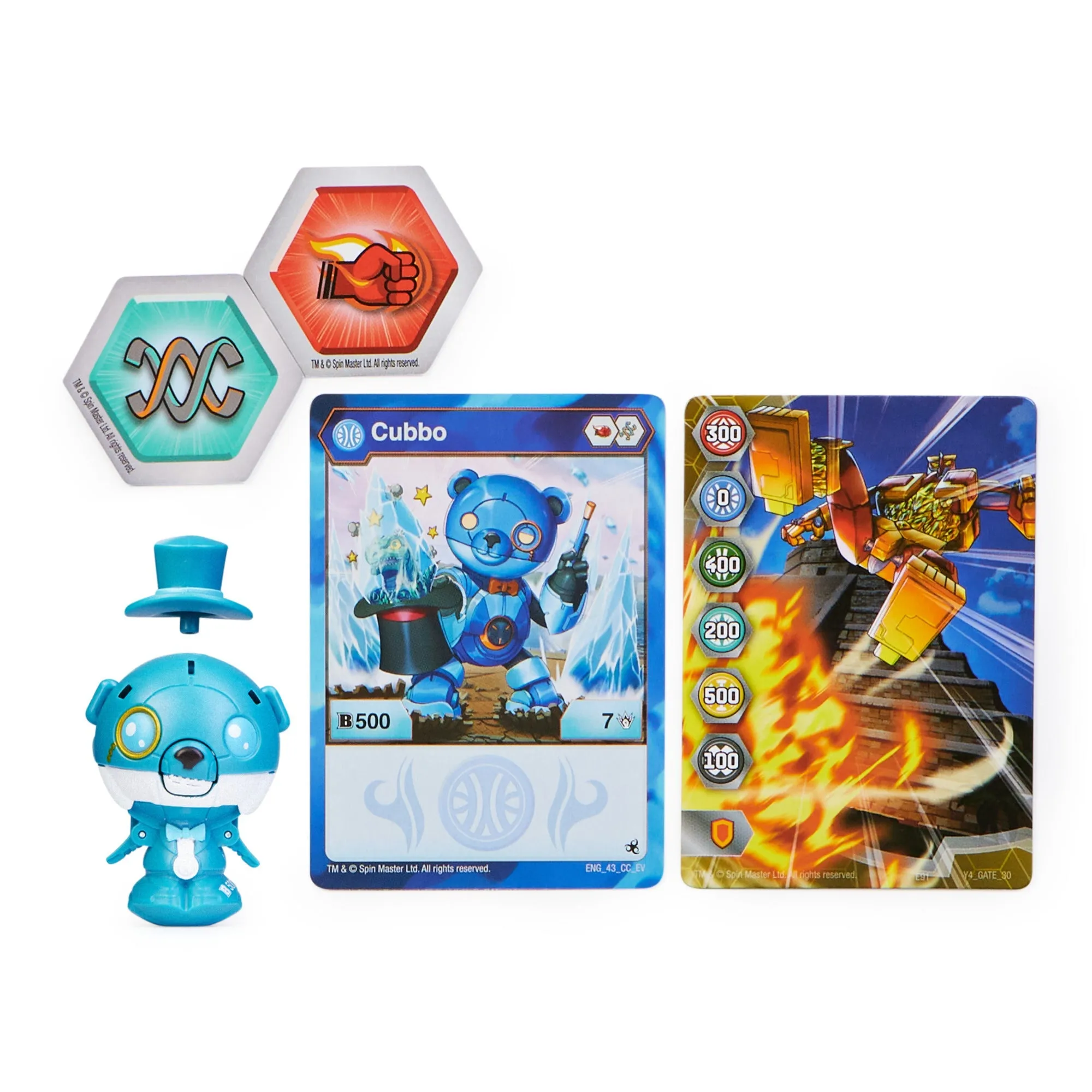 Bakugan Cubbo Single Pack Series 4 Magician Blue