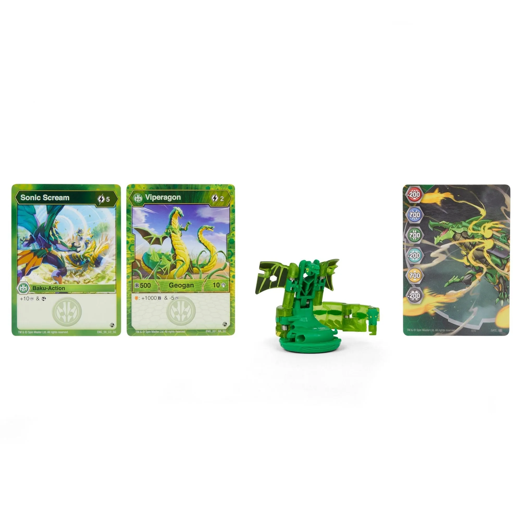 Bakugan Geogan Rising 1 Pack Viperagon