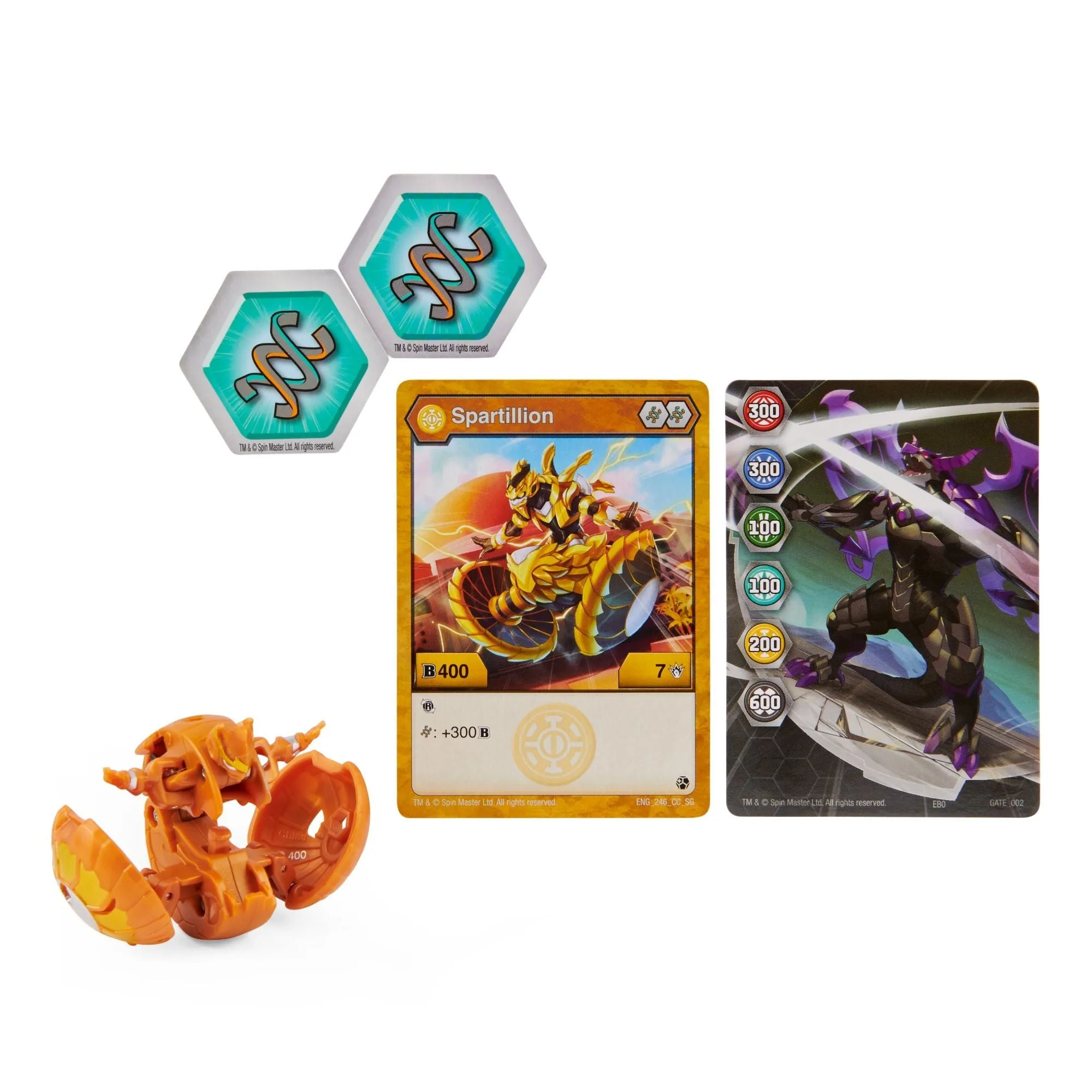 Bakugan Geogan Rising Core 1 Pack Series 3 Spartillion