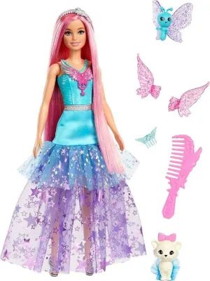Barbie A Touch Of Magic Doll With 2 Pets - Malibu