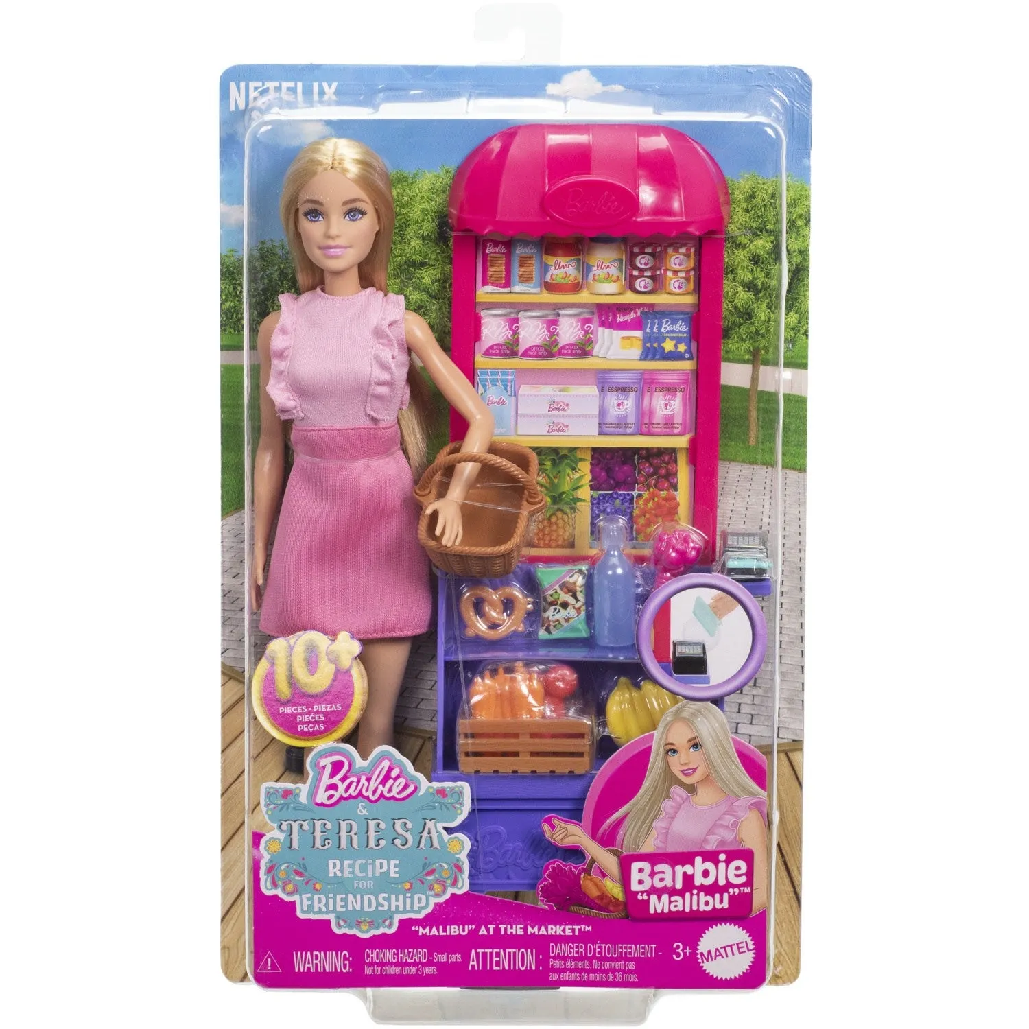 Barbie® Recipe For Friendship Malibu Shopping Set