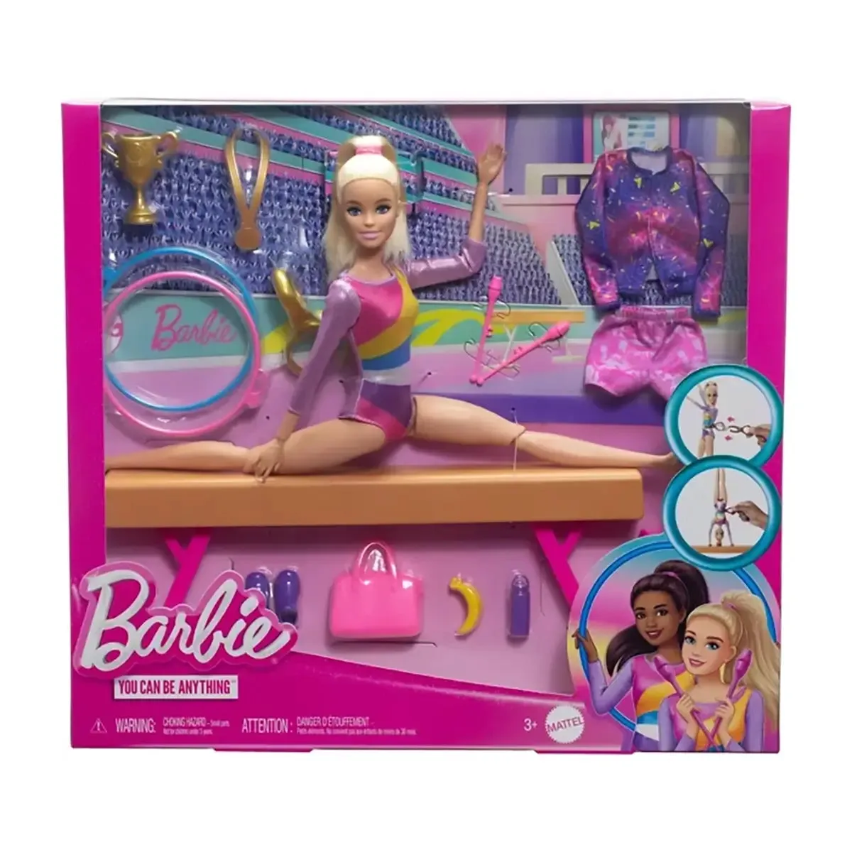 Barbie You Can Be Anything Gymnastics Playset