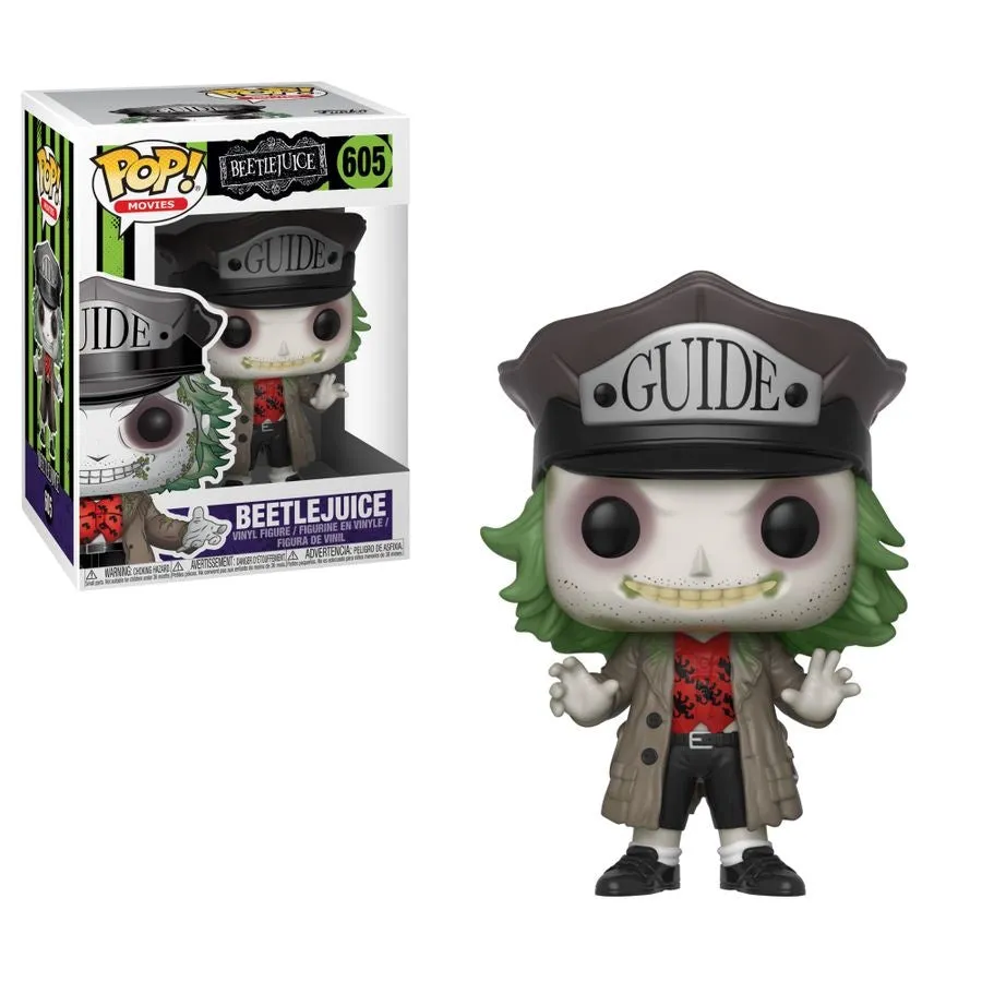 Beetlejuice - Beetlejuice with Guide Hat Pop! Vinyl