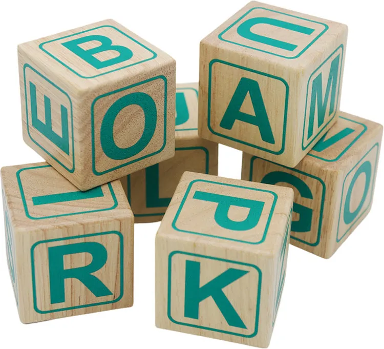 Begin Again ABC Spelling Blocks