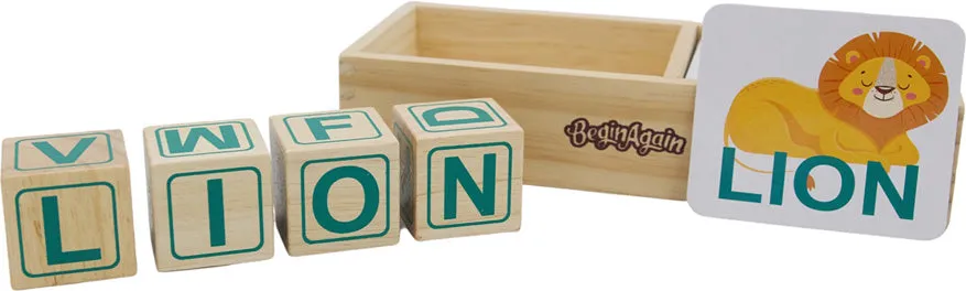 Begin Again ABC Spelling Blocks