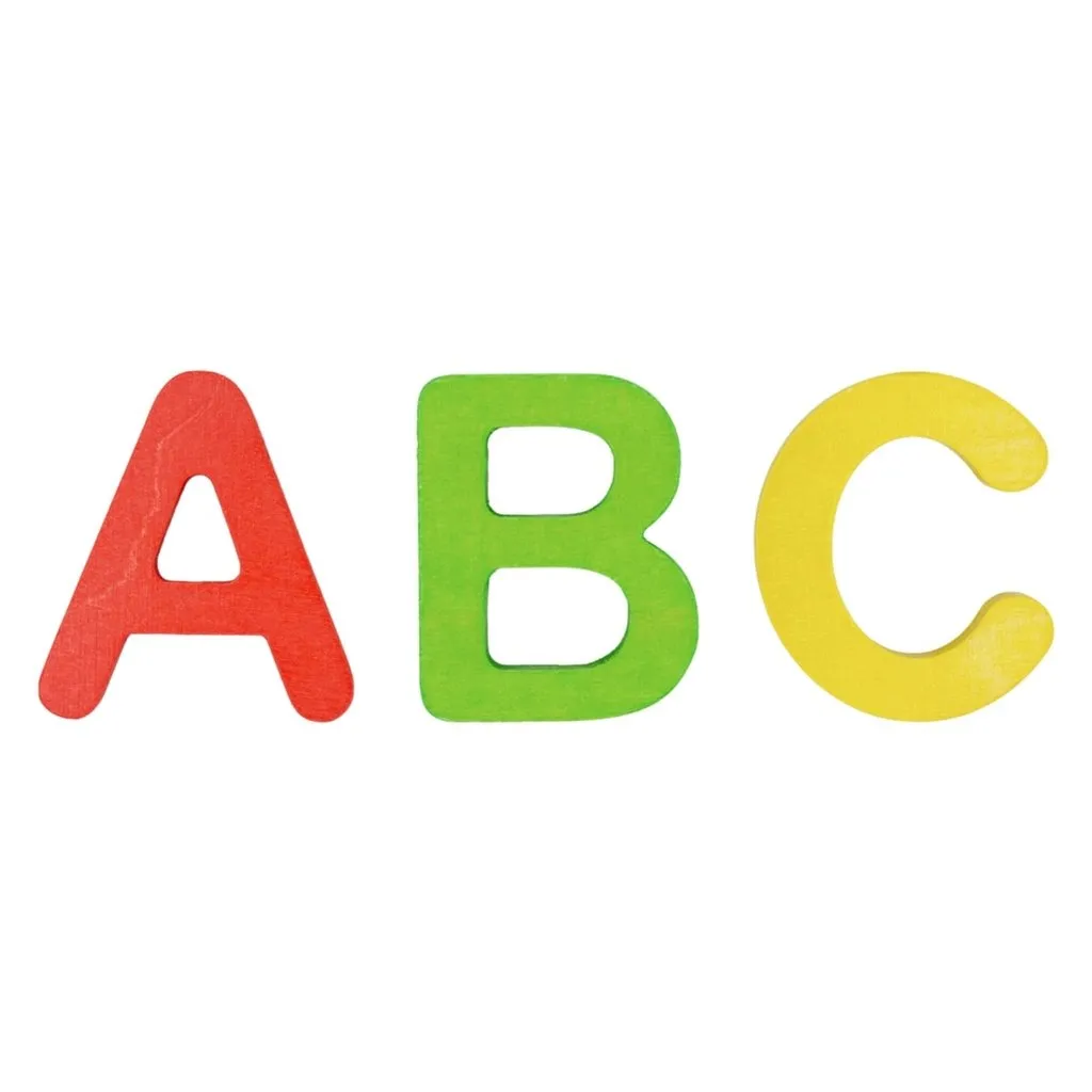 Begin Again Jumbo 3” Letters A-Z in Carrying Bag