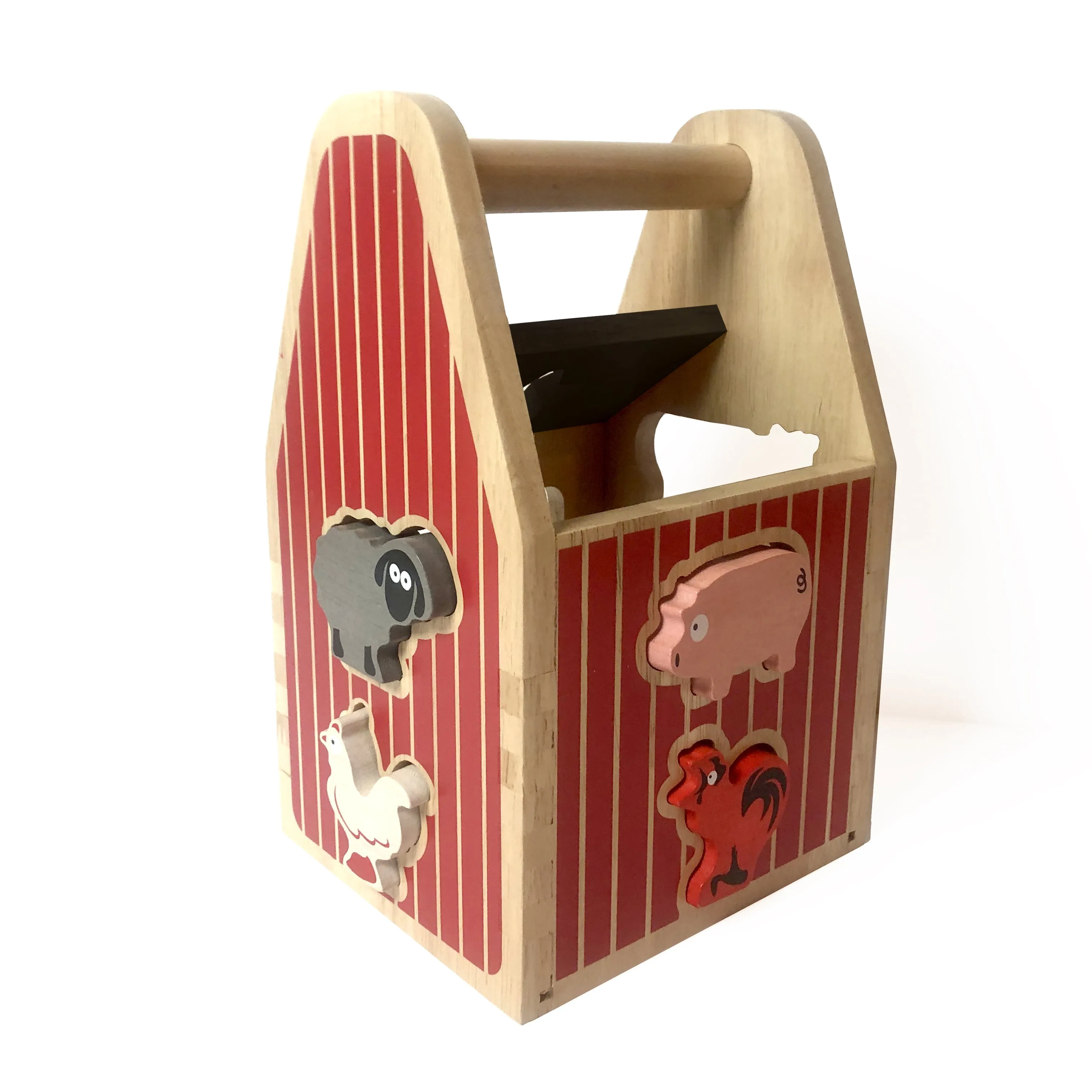 BeginAgain Barnyard Shape Sorter