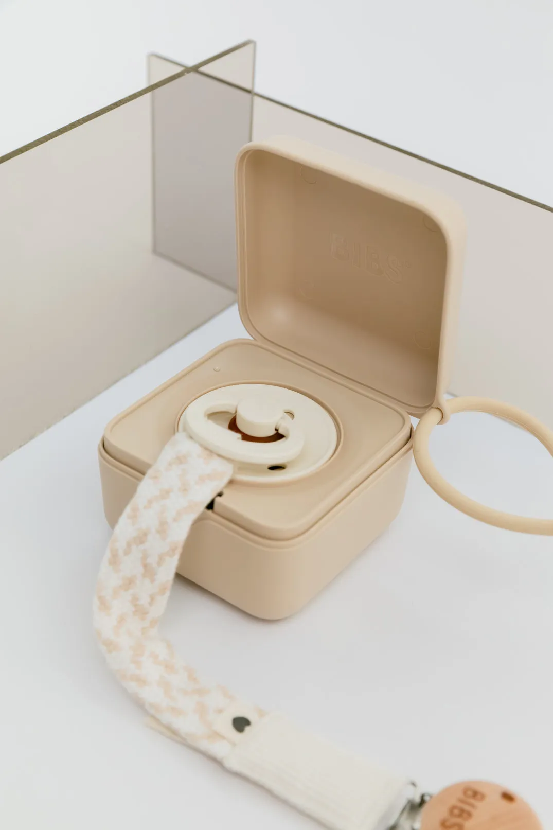 BIBS Paci Box | Vanilla
