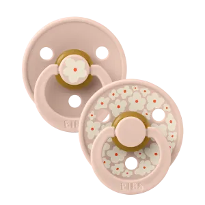 BIBS Pacifier Duo - Studio Colour | Jasmine Blush Mix