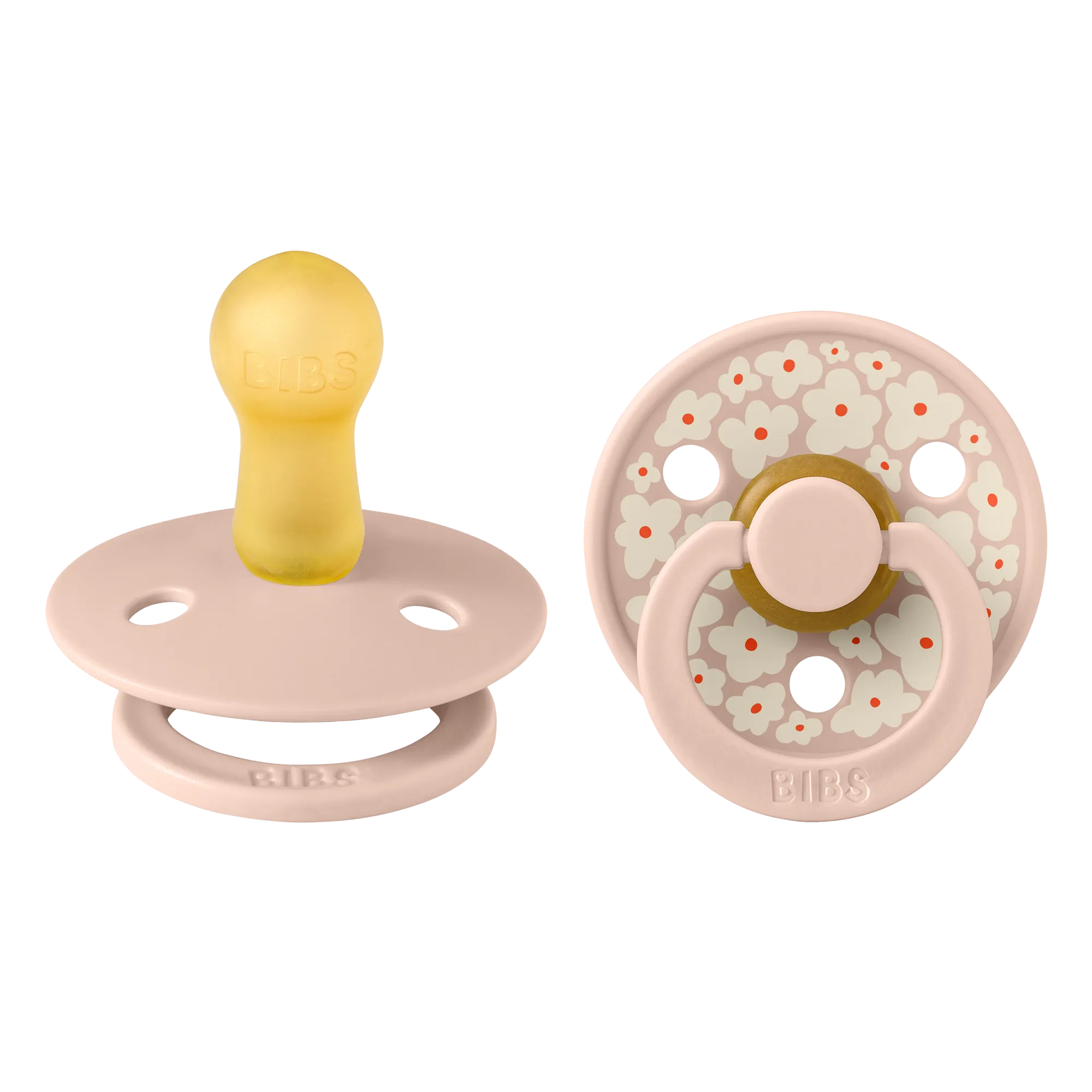 BIBS Pacifier Duo - Studio Colour | Jasmine Blush Mix