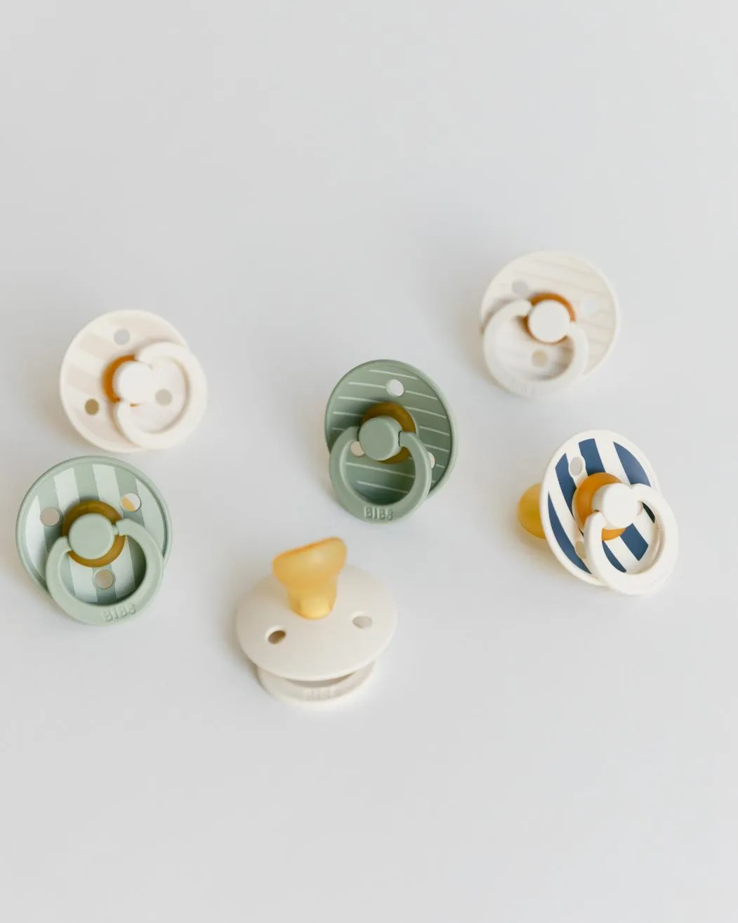 BIBS Pacifier Duo - Studio Colour | Pin Ivory Vanilla Mix
