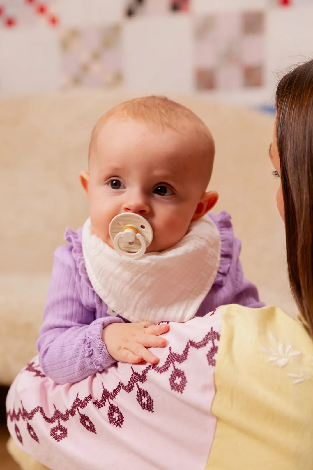 BIBS Pacifier Duo - Studio Colour | Pin Ivory Vanilla Mix