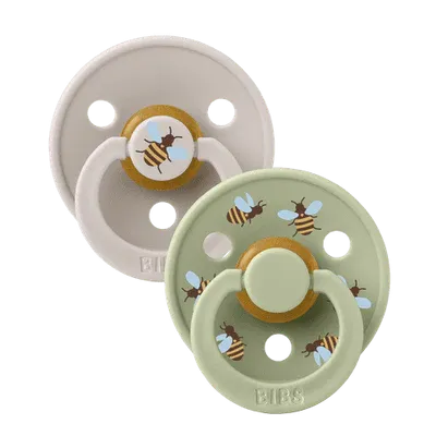 Bibs Pacifier - Studio Urban Garden Collection - Size 2 (6 - 18 Months)