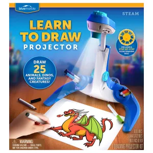Blue Marble Learn to Draw Projector Set