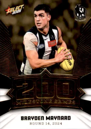 Brayden Maynard, MG24, Milestone, 2025 Select AFL Footy Stars