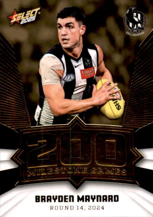 Brayden Maynard, MG24, Milestone, 2025 Select AFL Footy Stars