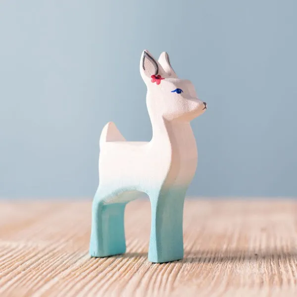 Bumbu Toys | Fawn Standing in White & Blue
