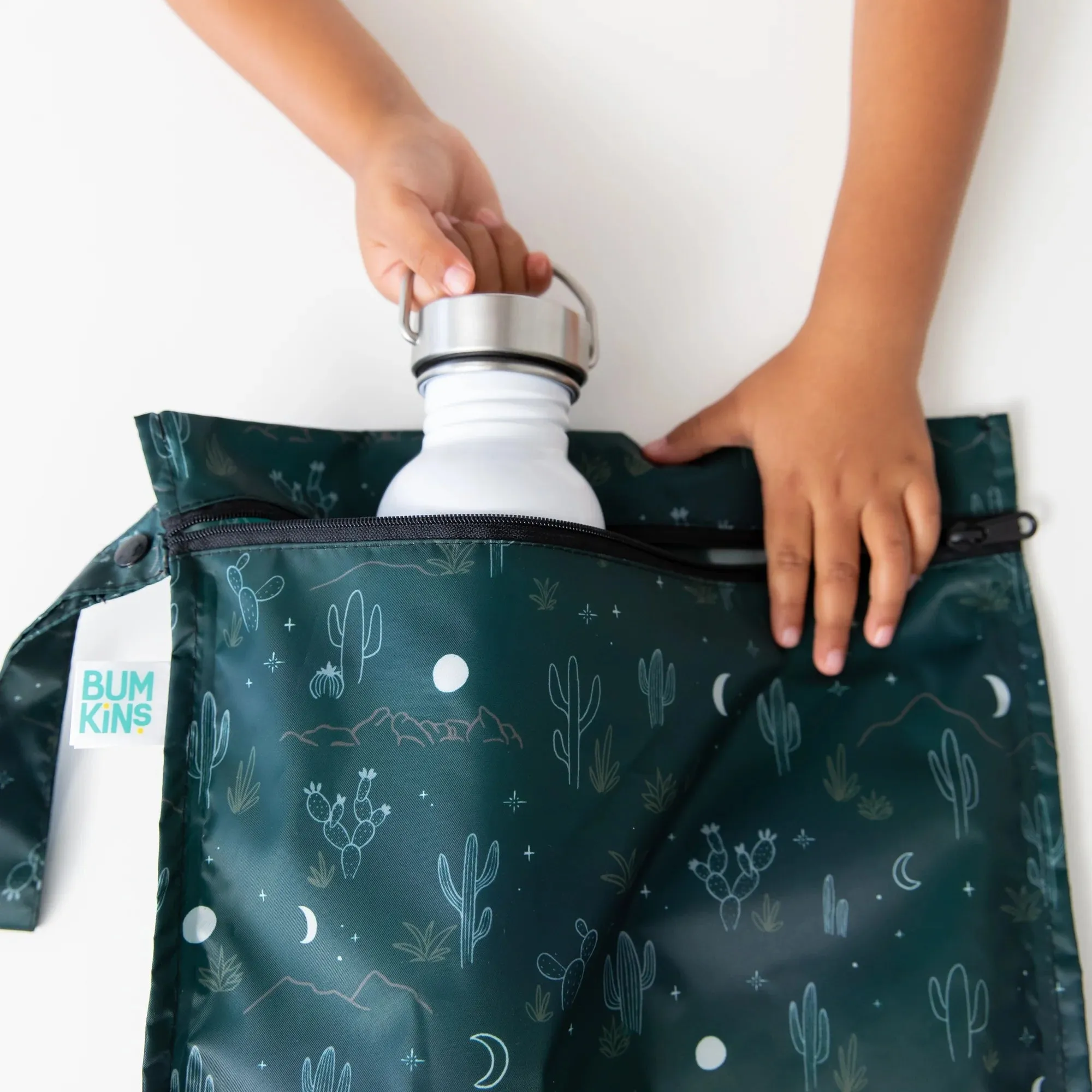 Bumkins Wet Bag | Starry Cactus
