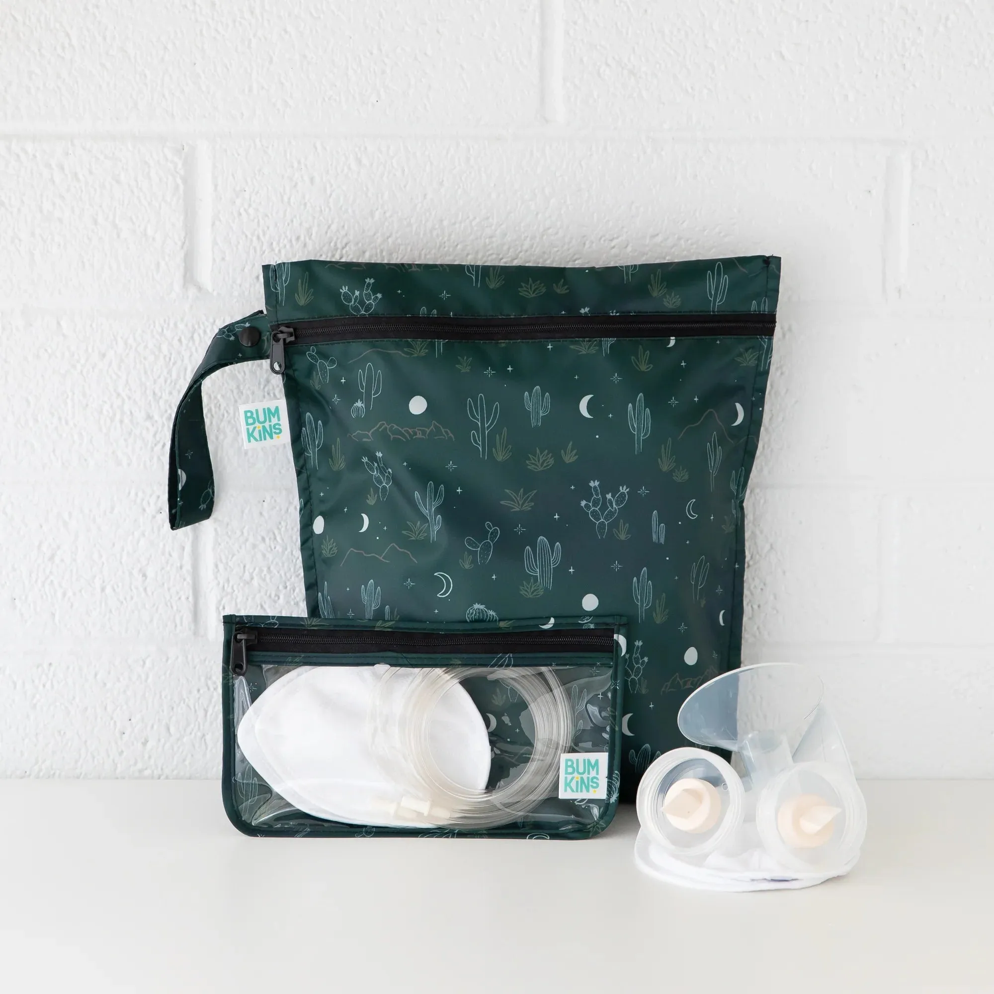 Bumkins Wet Bag | Starry Cactus