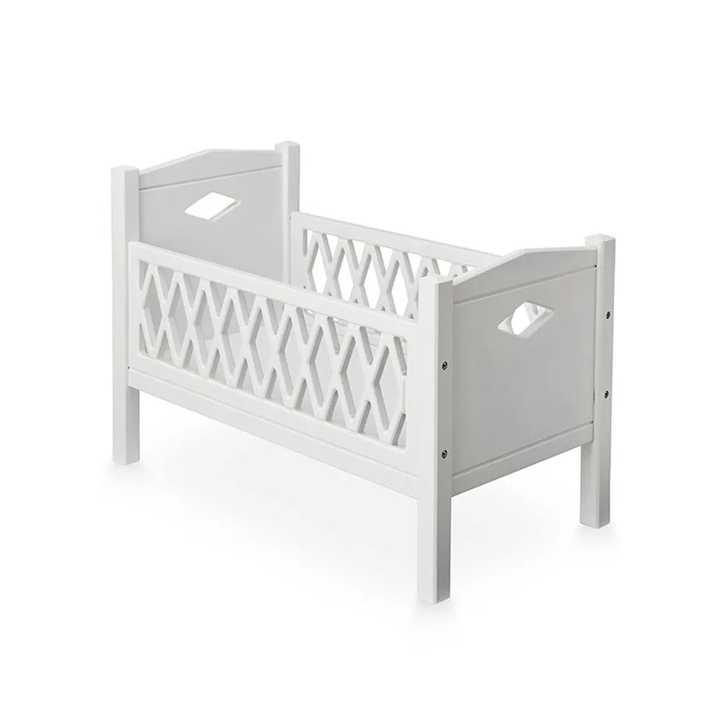 Cam Cam Copenhagen Doll's Bed Harlequin White