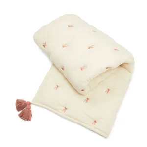 Cam Cam Embroidered Blanket - Bows