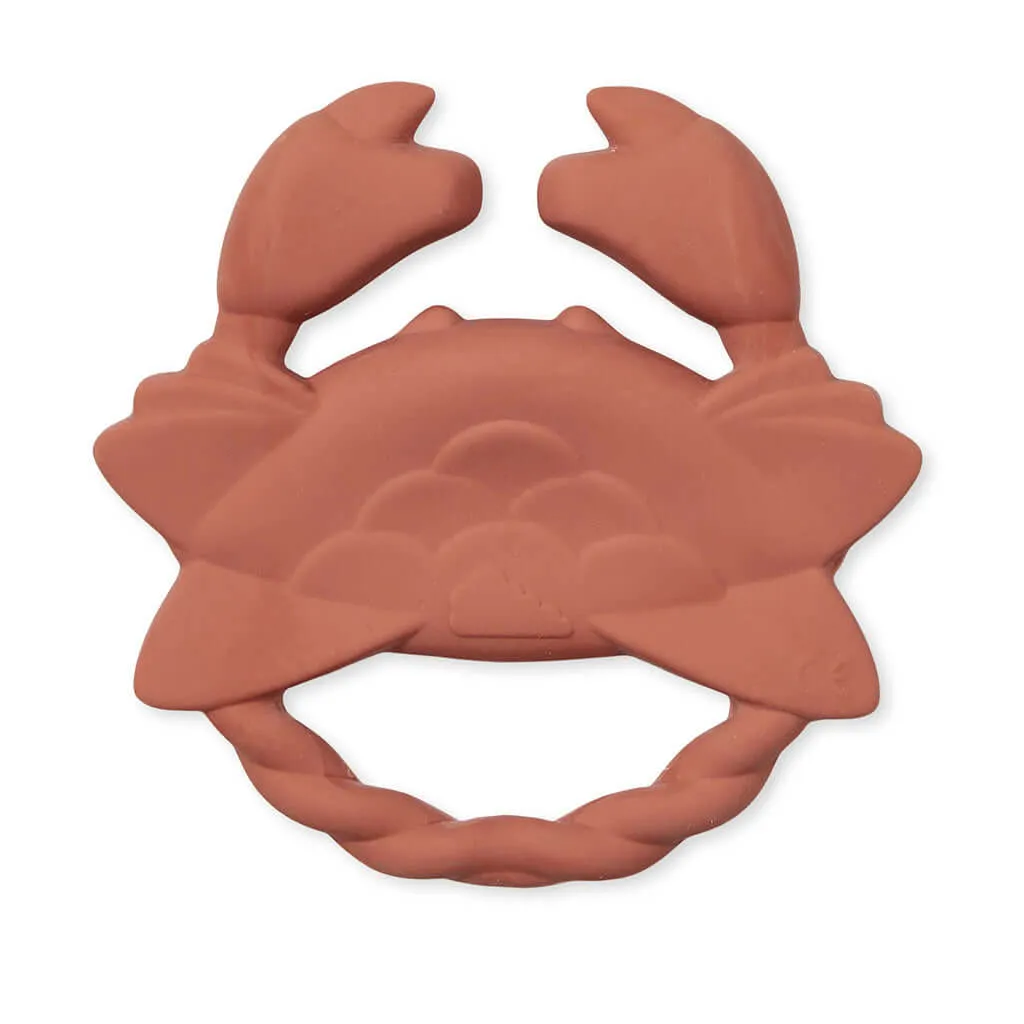 Cam Cam Teether - Crab Sienna