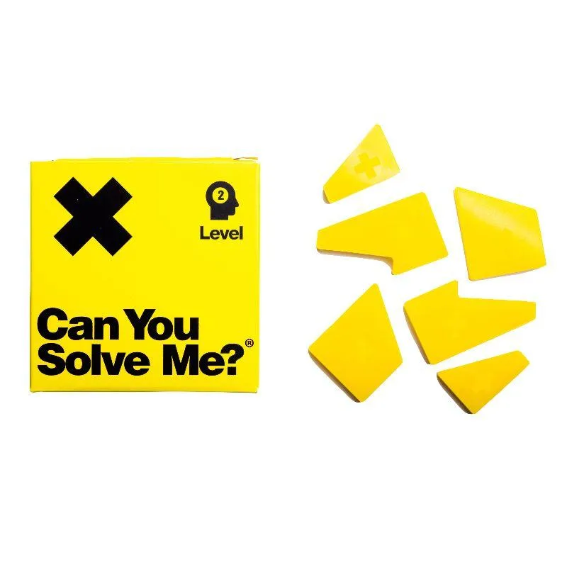 Can You Solve Me? 12 Tangram Puzzle Set