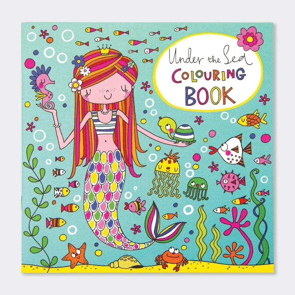 Children's 'Under the Sea' Mermaid Colouring Book NEW ARRIVAL