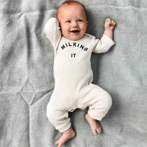 Claude & Co: Milking It ® Onesie Oat