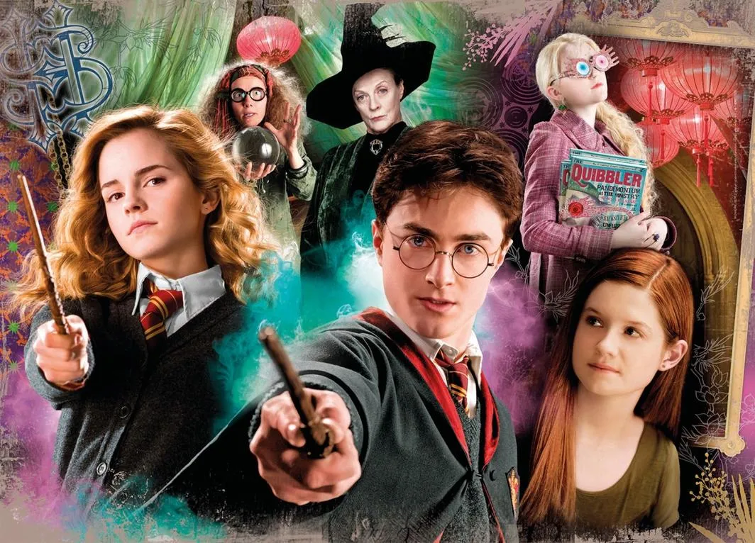 Clementoni 104 Piece SupeRColor Puzzle Harry Potter Hermione Harry Ginny