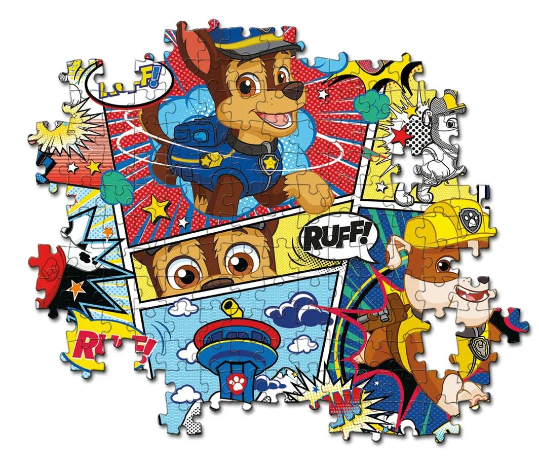 Clementoni 104 Piece SupeRColor Puzzle Nickelodeon PAW Patrol Comic Collage