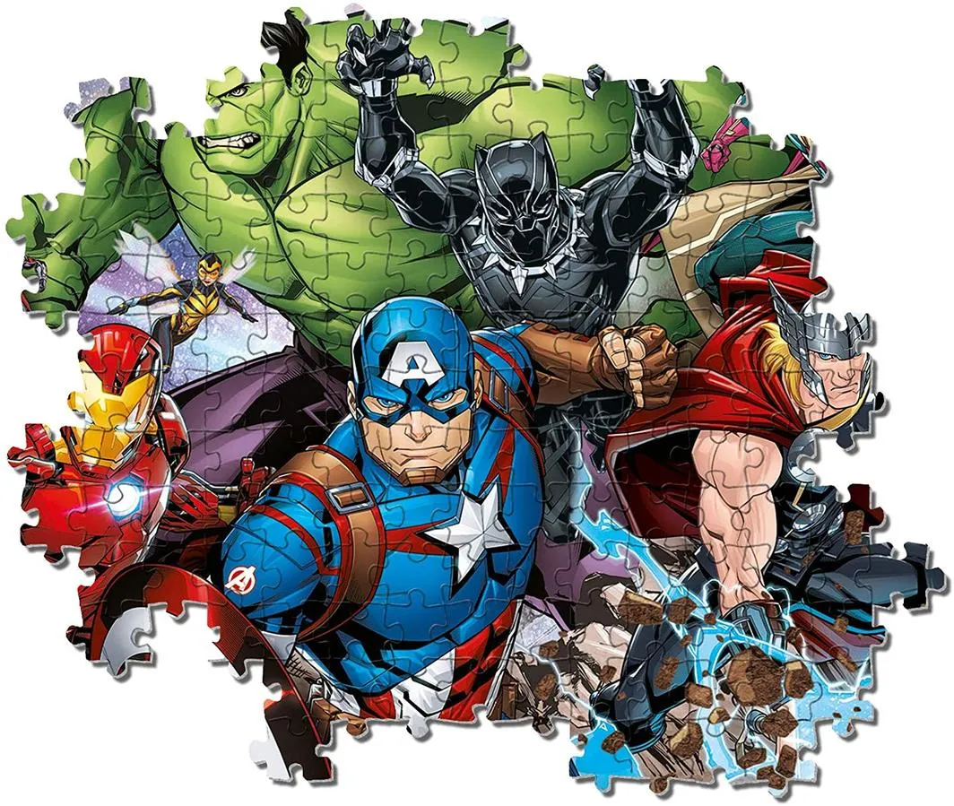 Clementoni 180 Piece SupeRColor Puzzle Marvel Avengers Featuring Antman And Wasp