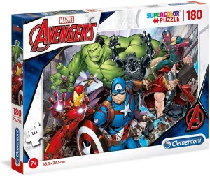 Clementoni 180 Piece SupeRColor Puzzle Marvel Avengers Featuring Antman And Wasp