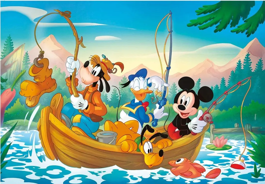 Clementoni 3X 48 Piece SupeRColor Puzzle Disney Mickey And Friends