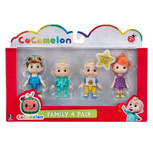 Cocomelon 4 Piece Family Figure Set