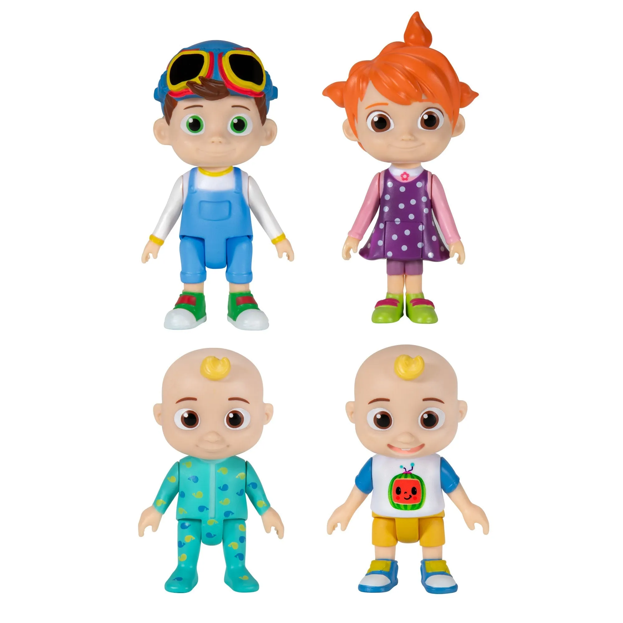 Cocomelon 4 Piece Family Figure Set