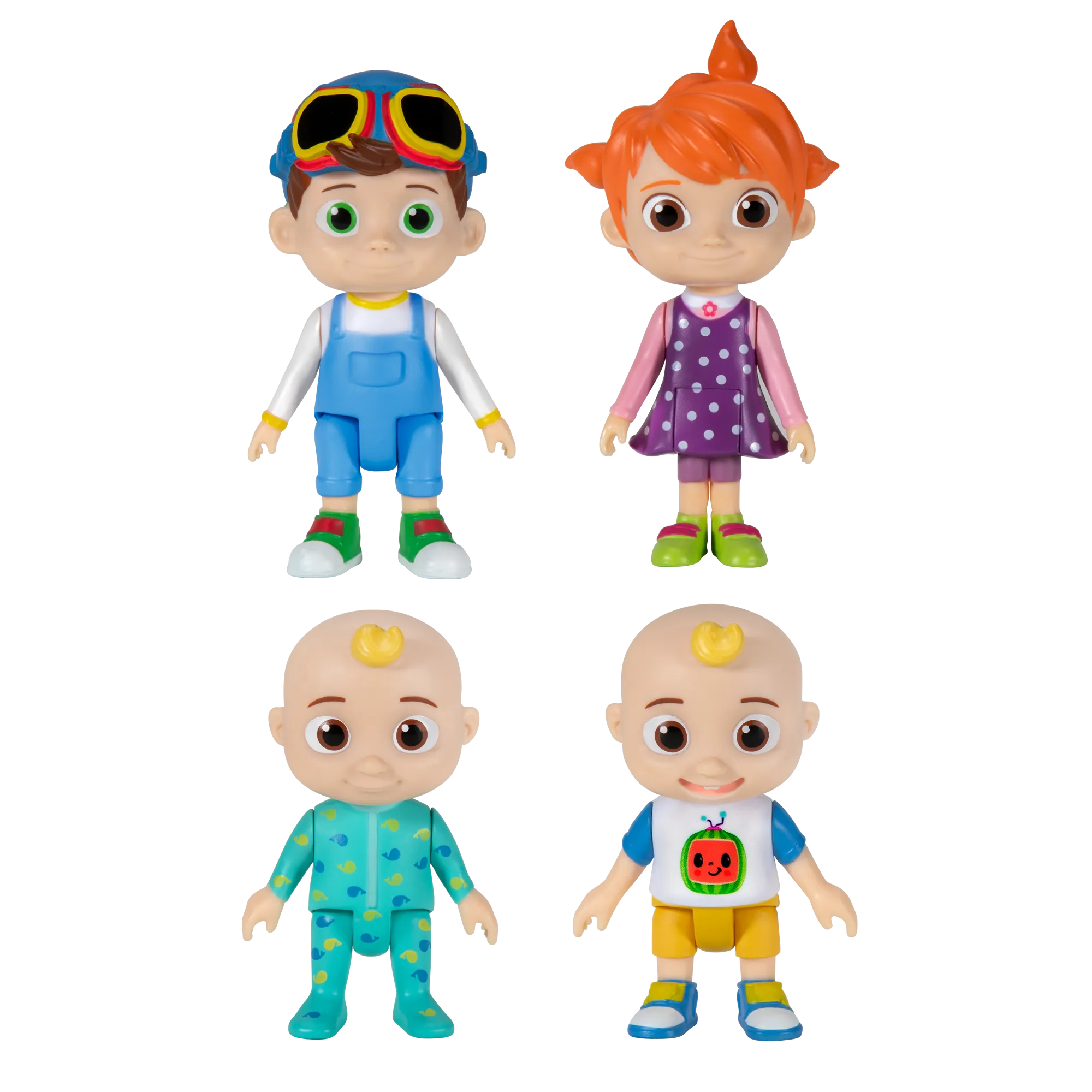 Cocomelon 4 Piece Family Figure Set